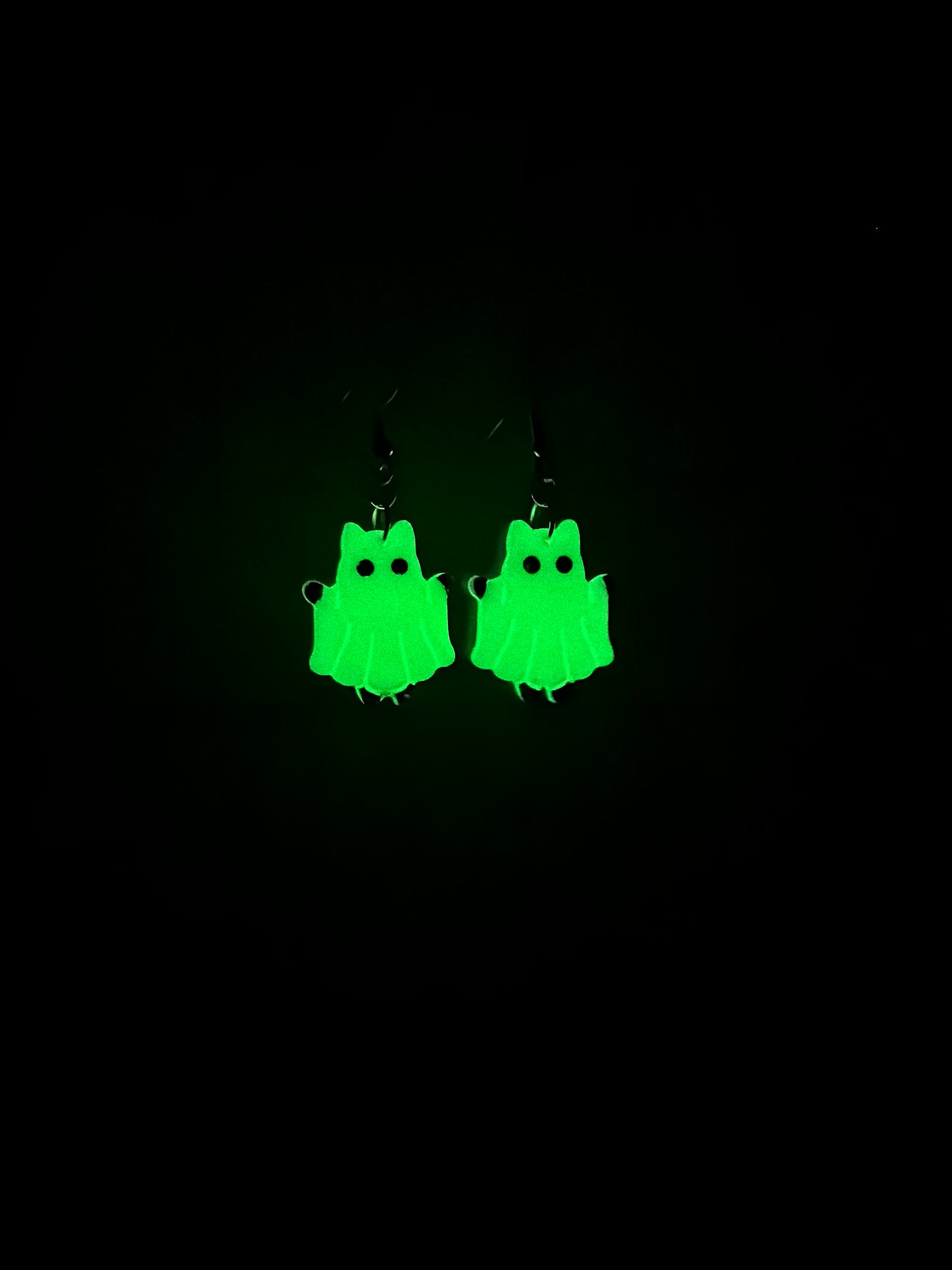 Glowing Ghost Kitties