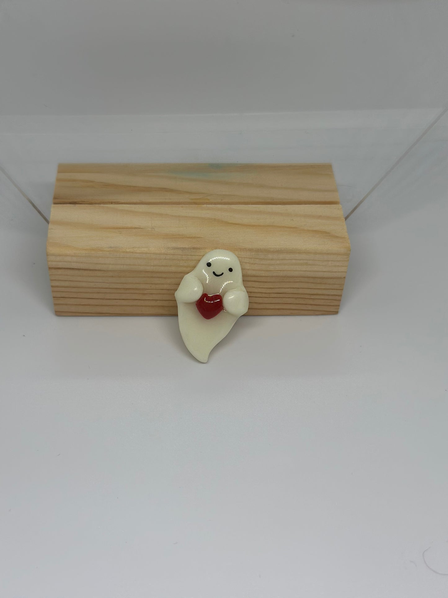 Glowing Ghostie Hug Pin