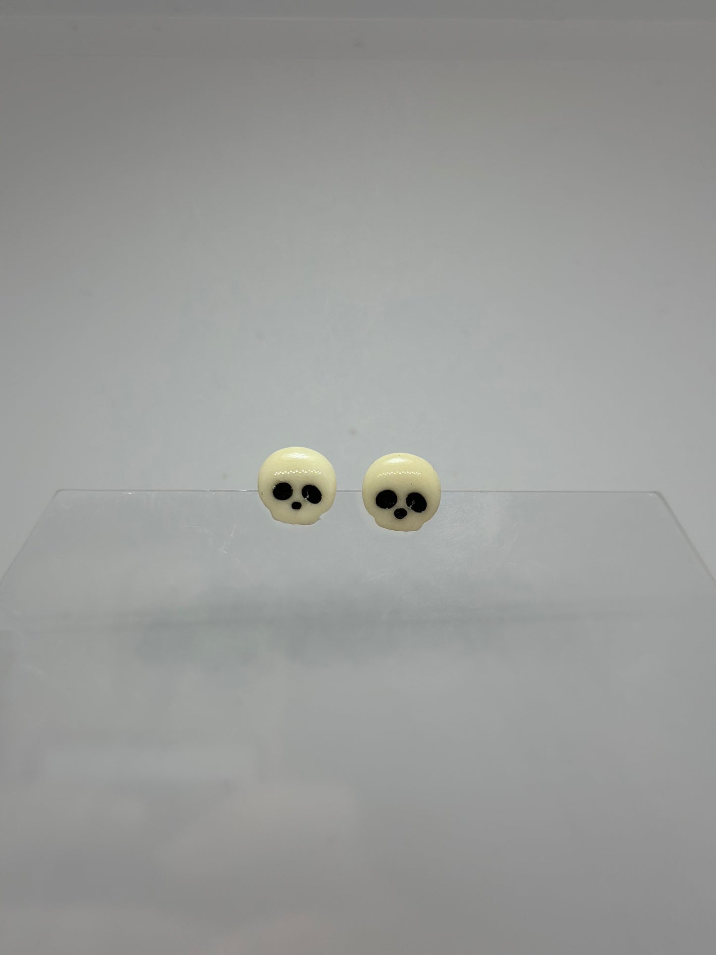 Glowing Skull Studs