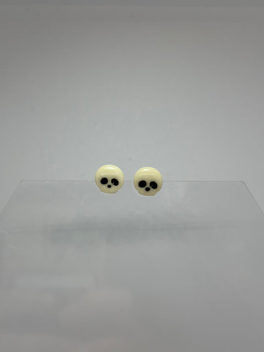 Glowing Skull Studs